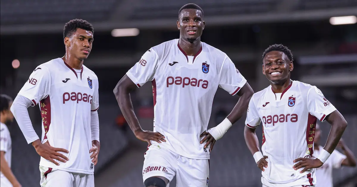 Trabzonsporlu Onuachu ve Augusto, Süper Lig'in zirvesinde