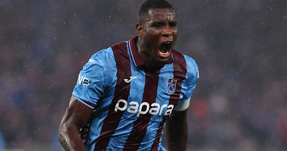 Trabzonspor'da Paul Onuachu kendini aştı