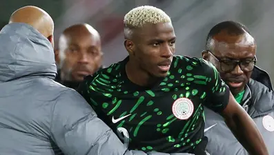 Milli takım hocasından Osimhen itirafı, "Bu durumda sahaya çıkmayı kabul edecek çok az oyuncu var"