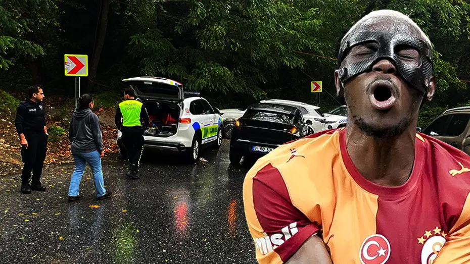 Victor Osimhen'in sevgilisi kaza yaptı