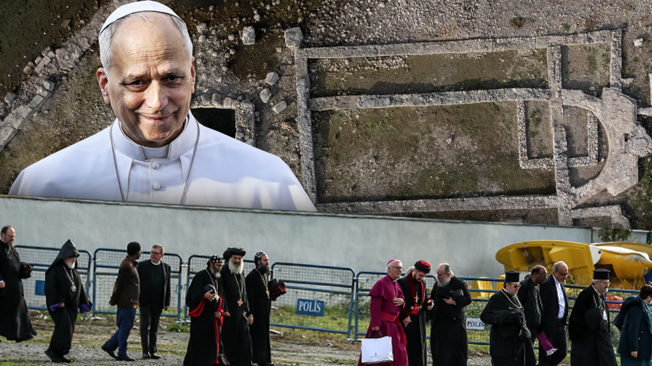 Papa 14. Leo, İznik'te ayine katıldı