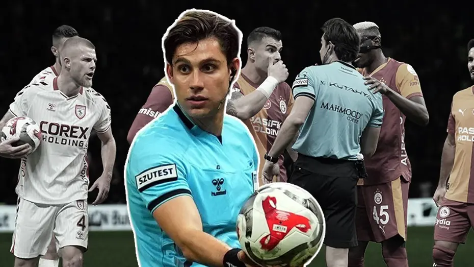 Galatasaray-Samsunspor maçına damga vuran penaltı pozisyonuna kim, ne dedi? İki farklı görüş