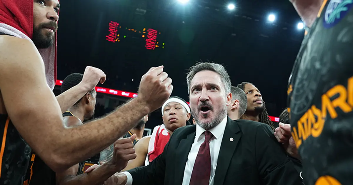 Galatasaray, FIBA Şampiyonlar Ligi'nde Final Four için sahada