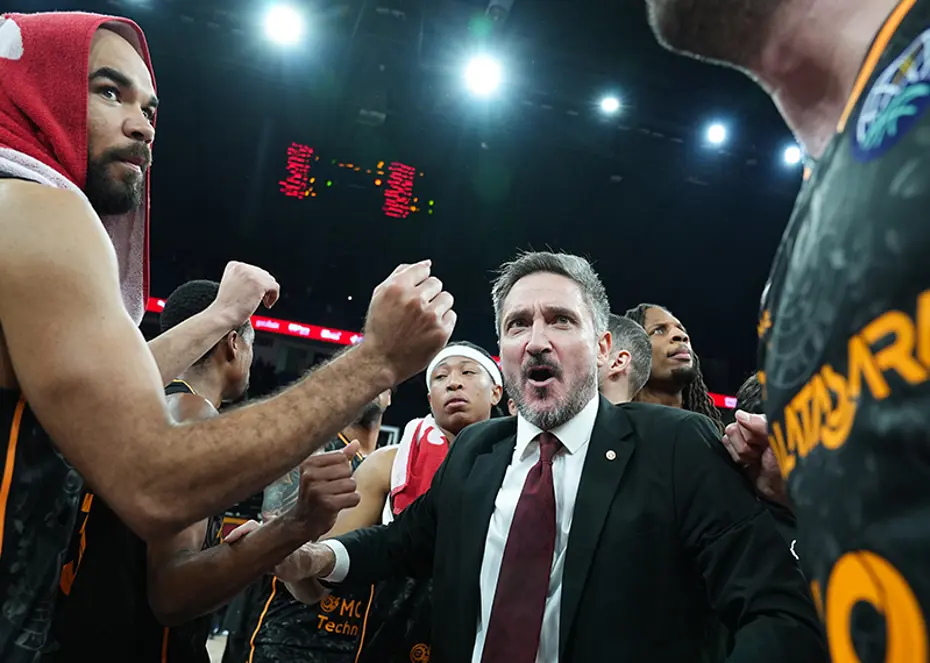 Galatasaray, FIBA Şampiyonlar Ligi'nde Final Four için sahada