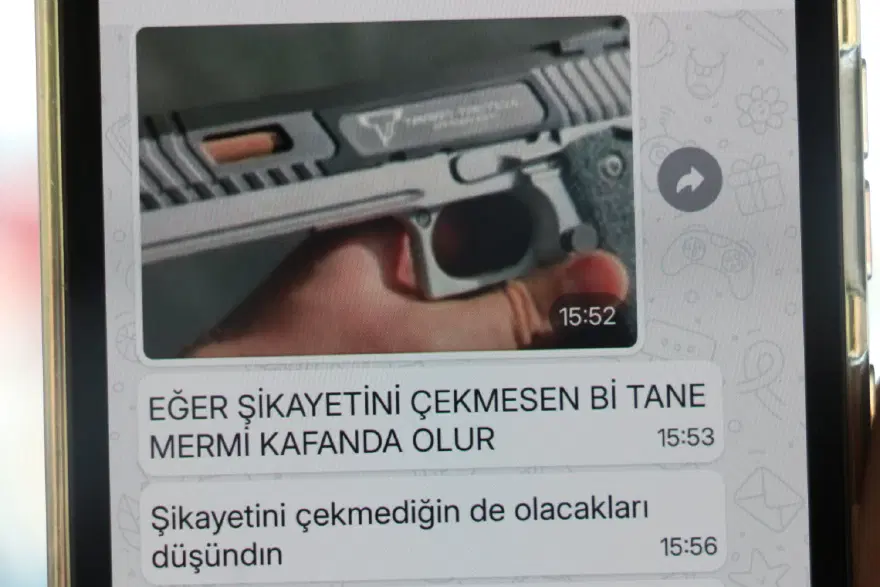 "ŞİKAYETİNİ ÇEK, YOKSA SEN DE ROJİN’İN YANINA GİDERSİN" 1