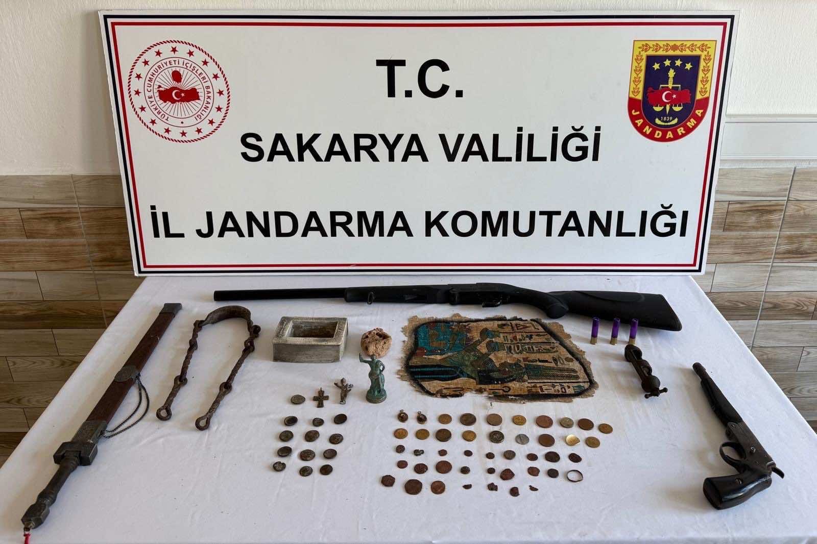 'Anadolu Mirası' operasyonunda, Roma ve Bizans dönemine ait 63 tarihi eser ele geçirildi