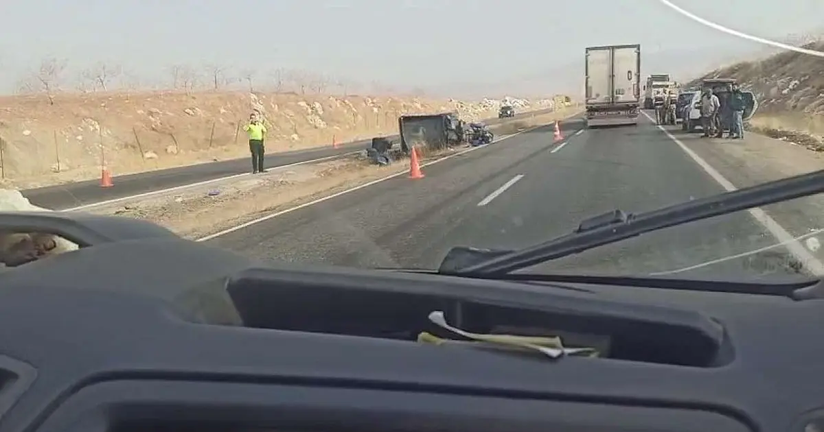 Siirt'te patpat devrildi: 1 yaralı