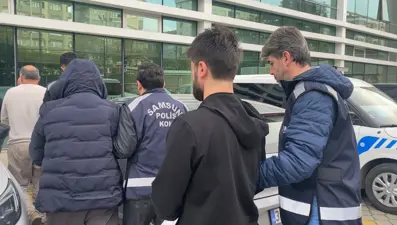 Samsun'da FETÖ operasyonu: 5 gözaltı
