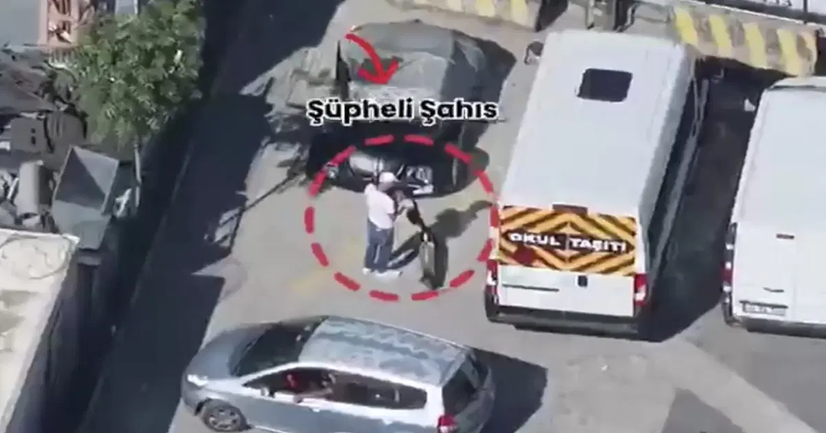 Sancaktepe'de film gibi kovalama: Skuterle kaçan şüpheli dronla yakalandı!