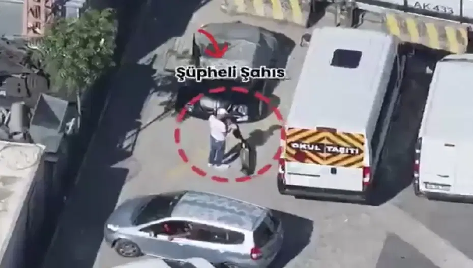 Sancaktepe'de film gibi kovalama: Skuterle kaçan şüpheli dronla yakalandı!