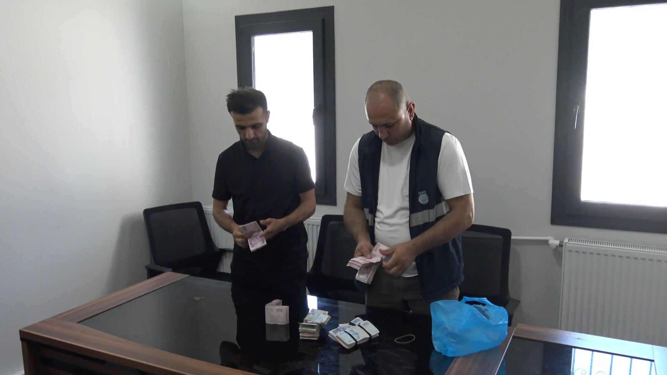 Dilencinin üzerinden çıkan para şaşırttı