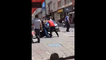 Çorlu’da polis katiline linç girişimi