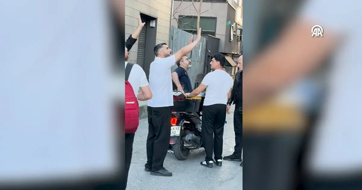 Kağıthane'de matkap ve kaskın kullanıldığı trafik kavgasında 2 şüpheliye 394 bin lira ceza