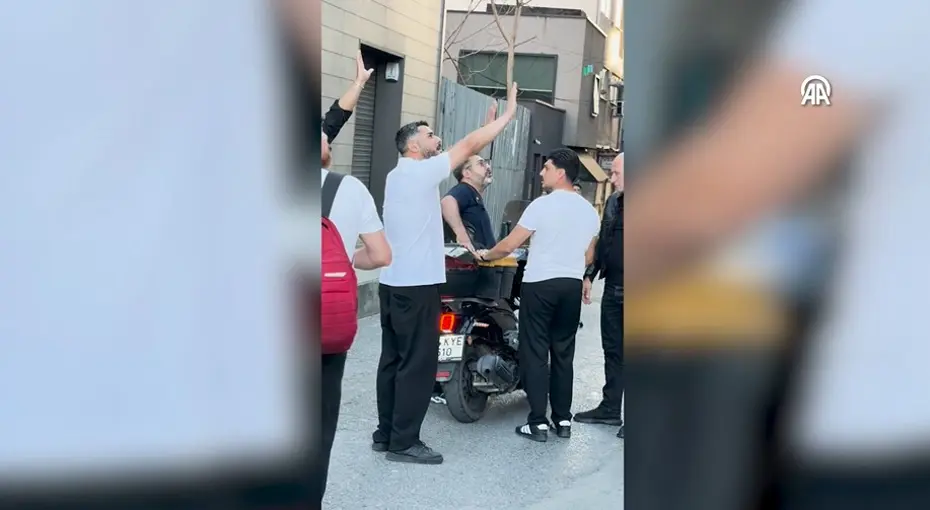 Kağıthane'de matkap ve kaskın kullanıldığı trafik kavgasında 2 şüpheliye 394 bin lira ceza