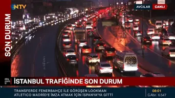 İstanbul trafiğinde son durum

