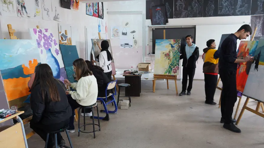 Şırnaklı ressama ABD'den tam burs. "Sanatın Aziz Sancar'ı olmak istiyorum" 3