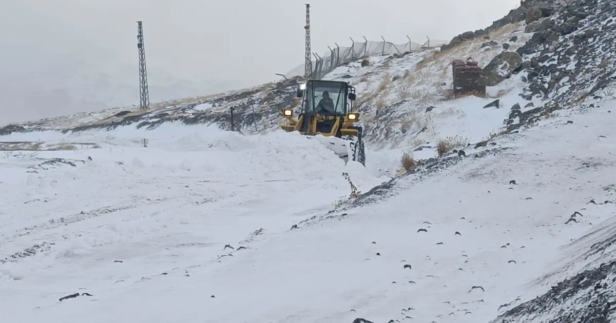 Şırnak'ta kar yağışı etkili oldu