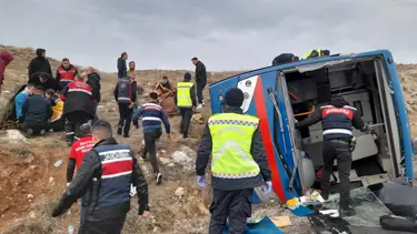 Sivas'ta devrilen cezaevi nakil aracında yaralanan 9 kişiden 8'i taburcu edildi