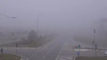 Sivas&#x27;ta yoğun sis: Görüş mesafesi 20 metreye düştü