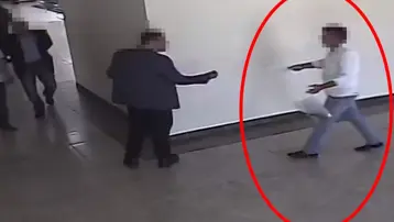 Belediye başkanına yumruklu saldırı