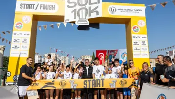 Mersin'de Soli 10K koşusu binlerce sporcuyu ağırladı