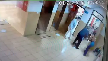 Okulda panik dolu anlar: Bir dakikada iki kez ölümden döndü