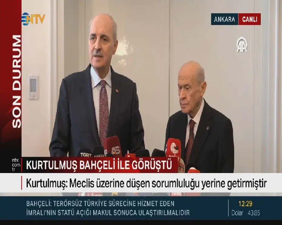 Numan Kurtulmuş: Meclis üzerine düşen sorumluluğu yerine getirmiştir