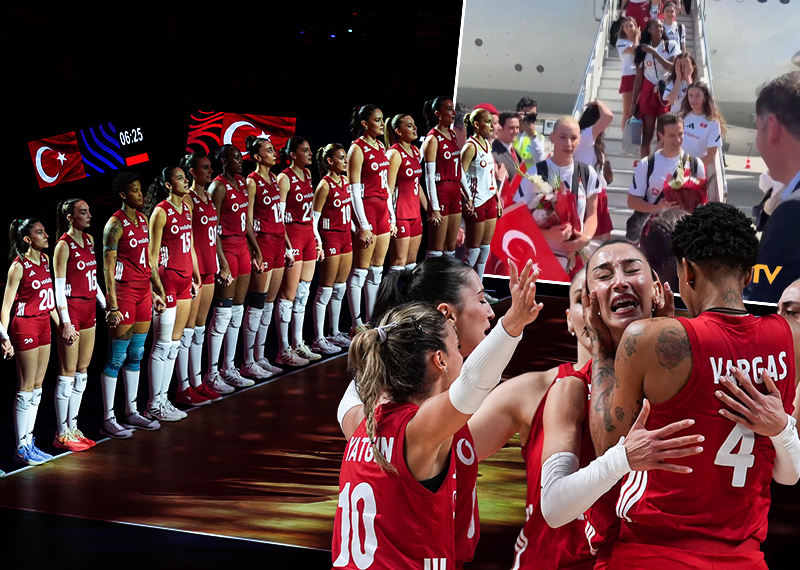 Şampiyon Filenin Sultanları'na coşkulu karşılama. "Böylesi gerçekten harika"