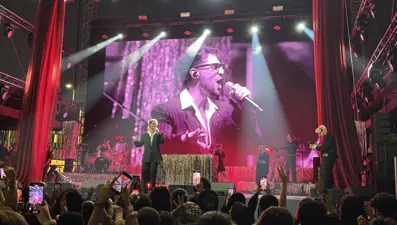 Rapçi Saint Levant, Doha'da: Konserde "Özgür Filistin" çağrısı