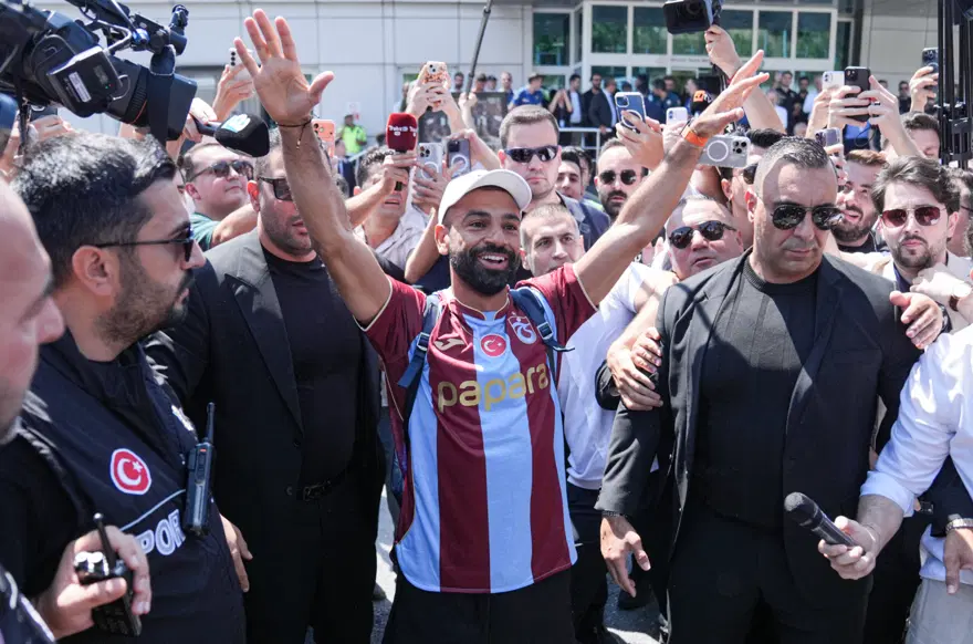 Trabzon'da Mohamed Salah coşkusu. "Çok şaşkınım böyle bir şey görmedim" 1