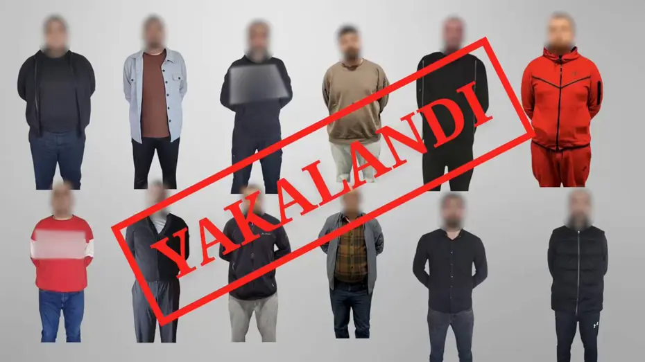 Kırmızı bültenle aranan 12 suçlu Türkiye'ye getirildi