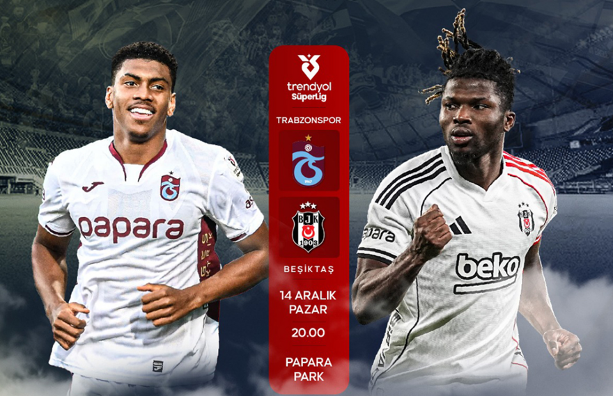 Trabzonspor-Beşiktaş derbi maçı ne zaman, saat kaçta ve hangi kanalda? Süper Lig'de derbi günü 