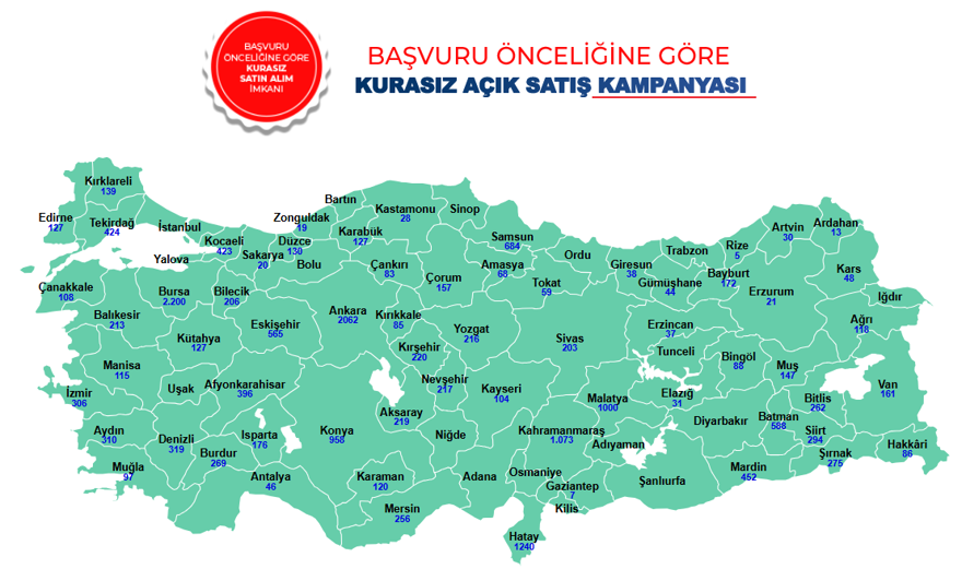 SATIŞA SUNULACAK EVLERİN FİYAT LİSTESİ 3