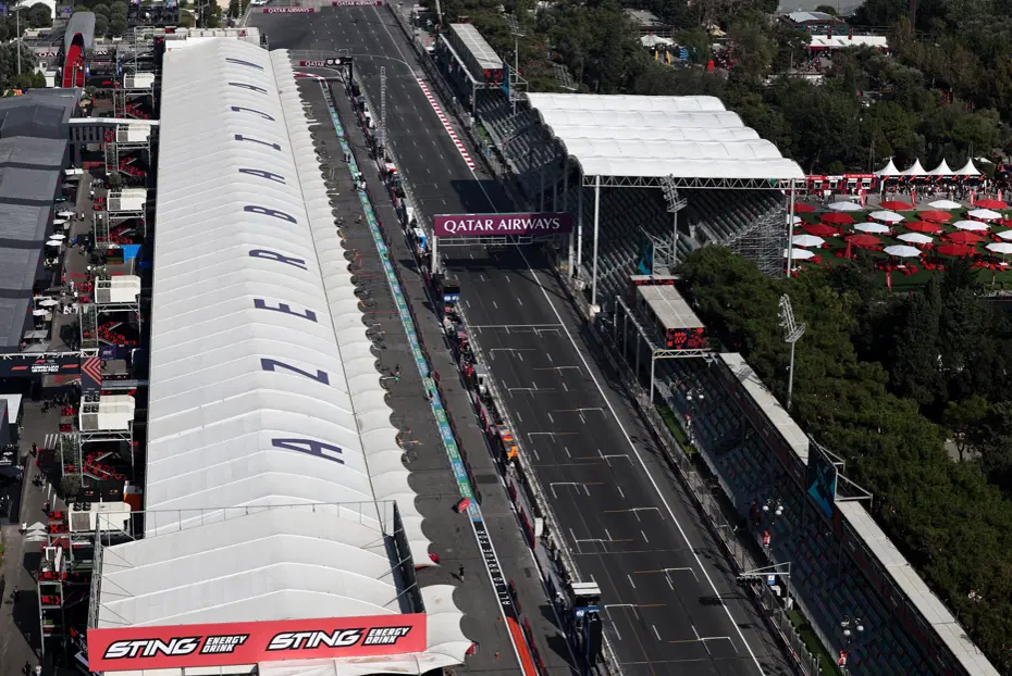Bakü sokaklarında Formula 1 heyecanı. 10. kez piste dönüştürüldü
