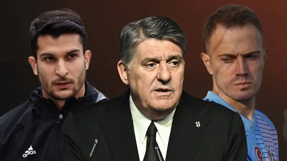 Beşiktaş’ta Necip Uysal ve Mert Günok’un kadro dışı kalma sebebi açıklandı! Başkan Serdal Adalı duyurdu