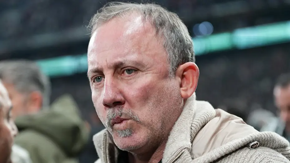 Sergen Yalçın, maç sonu ateş püskürdü. 