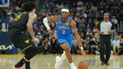 NBA'de Thunder'dan Warriors'a 37 sayı fark