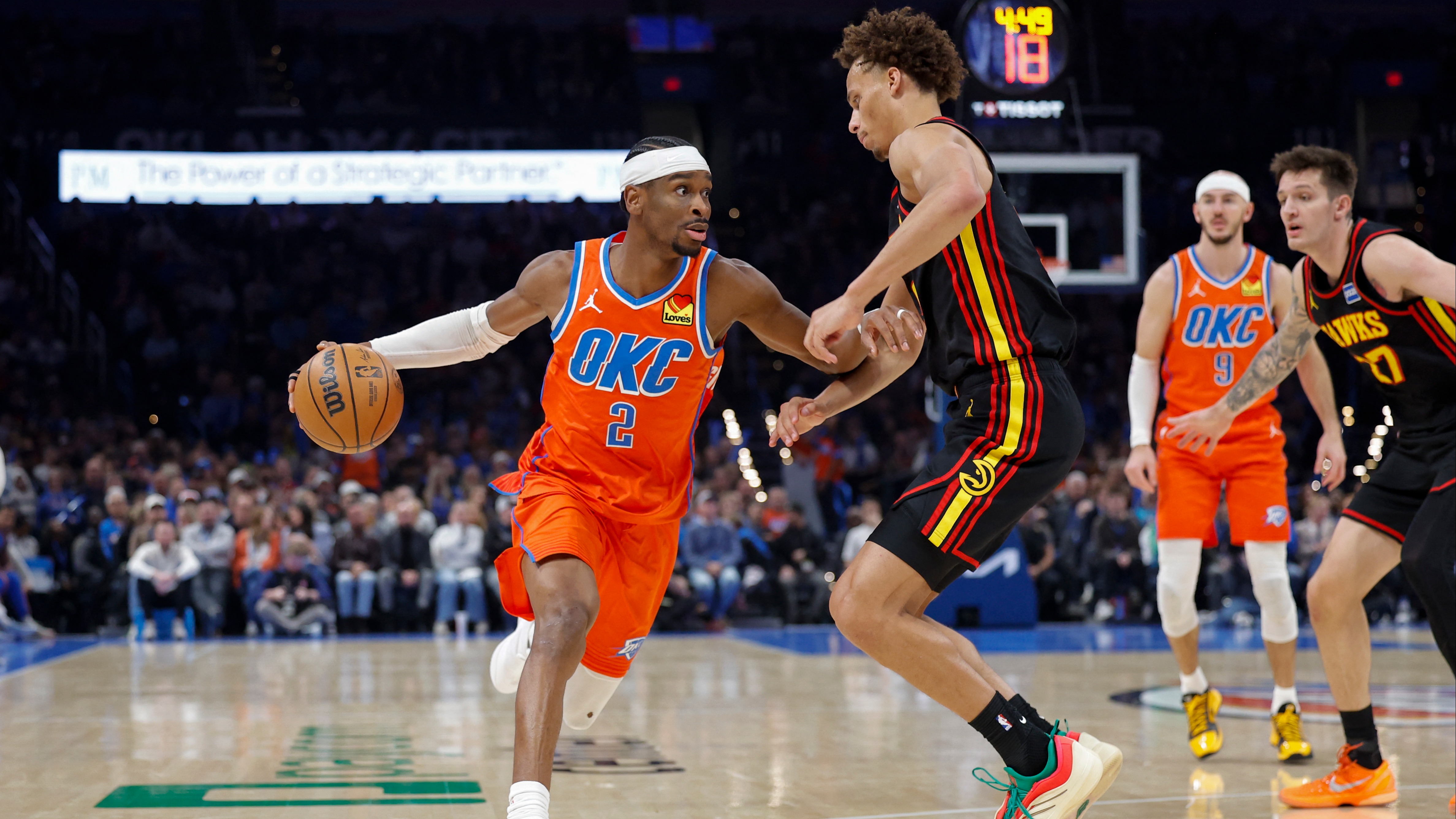 Shai Gilgeous-Alexander'ın 39 sayısı, Thunder'ı galibiyete taşıdı