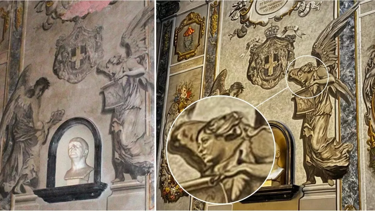 İtalya'yı karıştıran melek figürlü fresk kaldırıldı