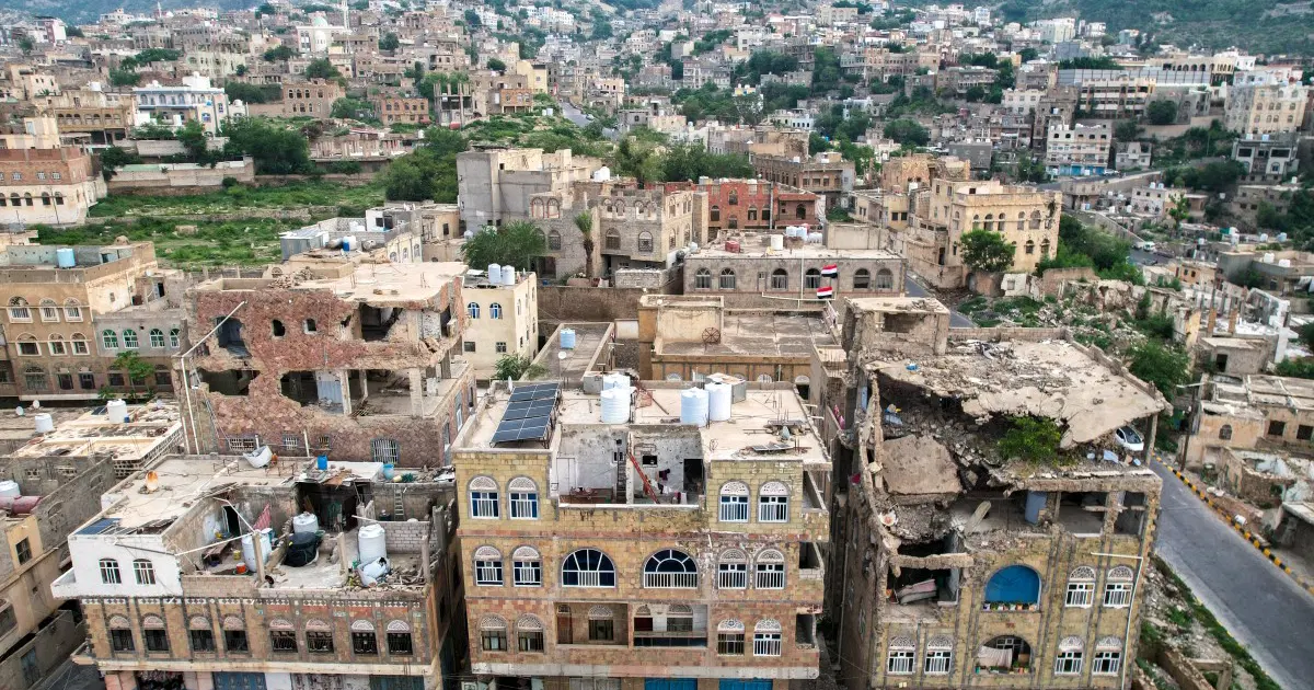 Yemen'deki Husiler: Suudi Arabistan'ın Taiz'e düzenlediği hava saldırılarında 7 kişi öldü