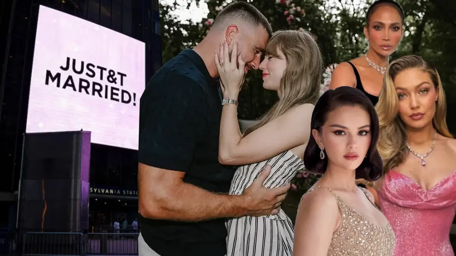Taylor Swift'ten eşi benzeri görülmemiş düğün. Hollywood dünyası bir arada