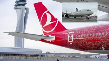 THY'nin 500'üncü uçağının özel uçuşu en çok takip edilen uçuş oldu