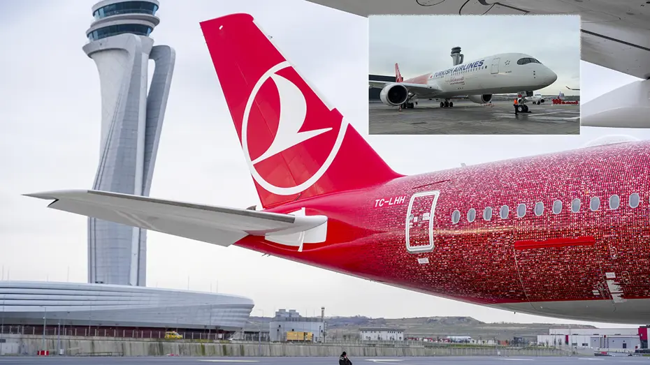 THY'nin 500'üncü uçağının özel uçuşu en çok takip edilen uçuş oldu