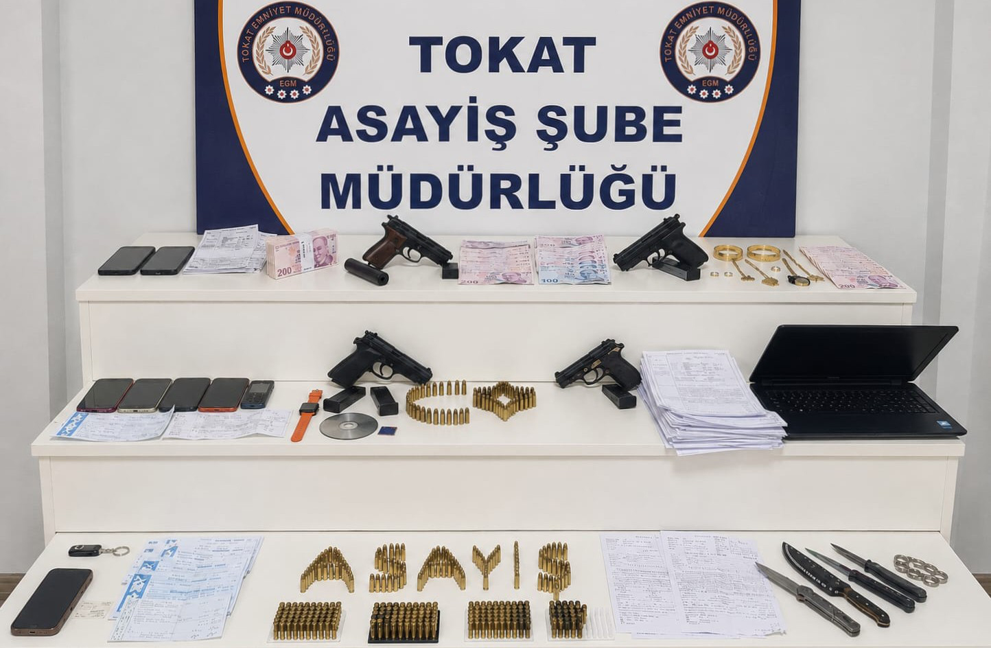 Tokat'ta 20 milyonluk dolandırıcılığa eş zamanlı şafak operasyonu