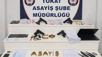Tokat'ta 20 milyonluk dolandırıcılığa eş zamanlı şafak operasyonu