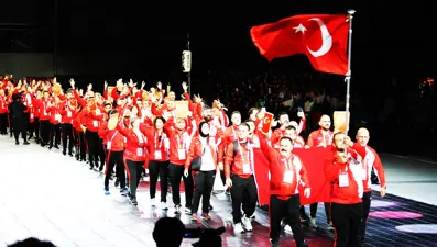 İşitme Engelliler Yaz Olimpiyatları açılış seremonisi gerçekleştirildi 