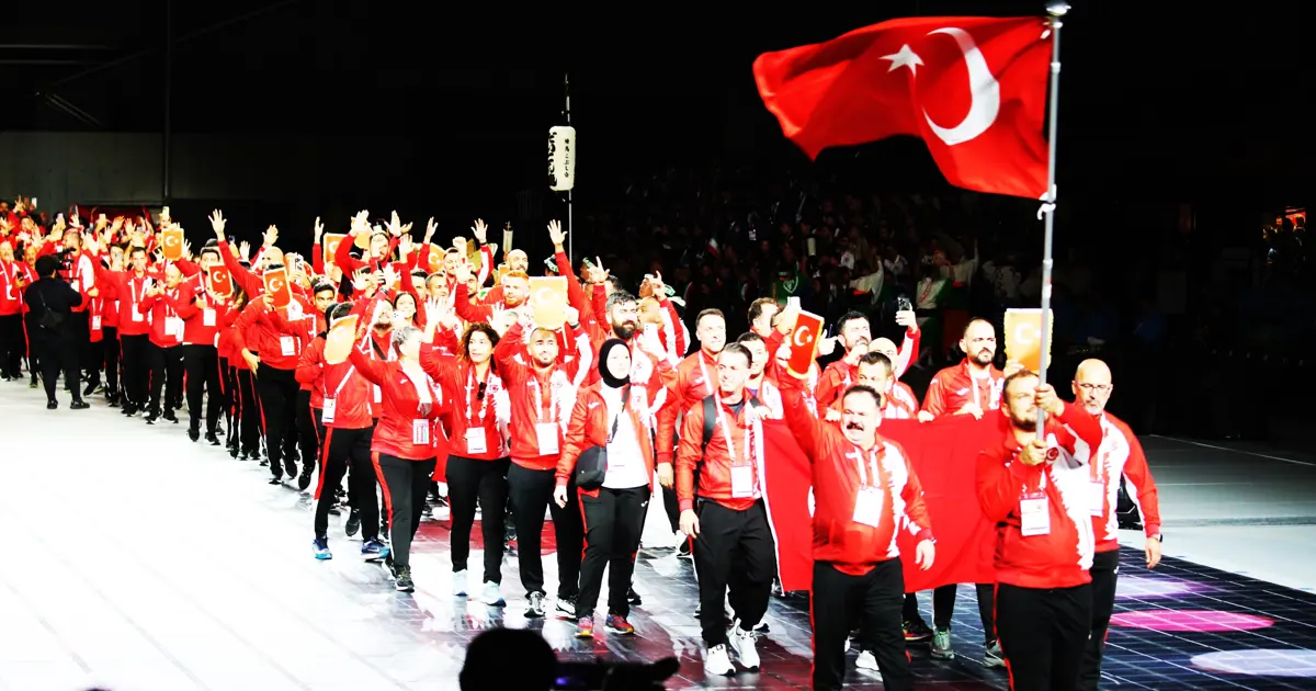 İşitme Engelliler Yaz Olimpiyatları açılış seremonisi gerçekleştirildi