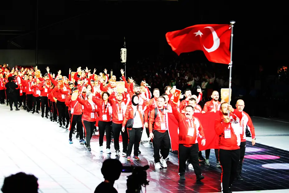 İşitme Engelliler Yaz Olimpiyatları açılış seremonisi gerçekleştirildi 
