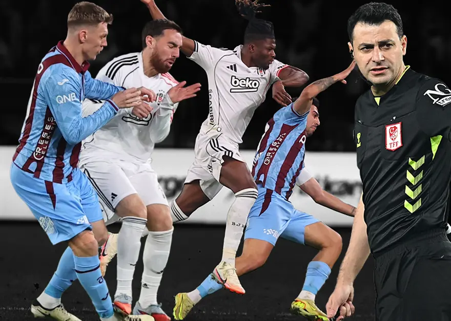 Trabzonspor-Beşiktaş maçına damga vuran pozisyona kim, ne dedi? "Kabul etmiyorum, asla düşünmezdim" 