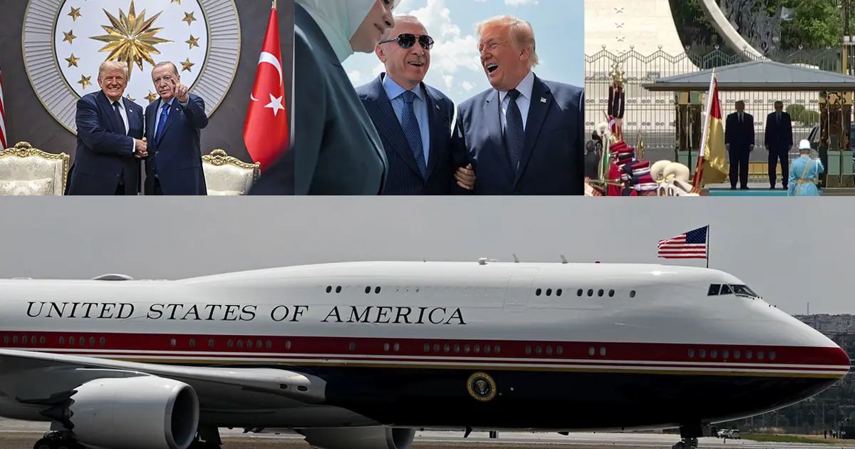 Beştepe'de Erdoğan-Trump zirvesi